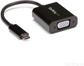Adapter USB C naar VGA Startech CDP2VGA              Zwart