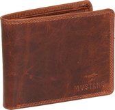 Mustang® Udine leren portemonnee bruin