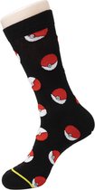 JustSockIt Pokeball sokken - Sokken - Pokemon sokken - Leuke sokken - Vrolijke sokken - Pokemon Go