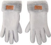 UGG Turn Cuff Glove 17369-LGRY, Vrouwen, Grijs, Handschoenen, maat: S