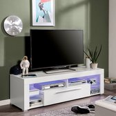 Emob- TV Meubel Tv-meubel Gazza met 1 deur - 153cm - Wit