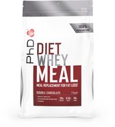 PhD Nutrition | Diet Whey Meal | Double Chocolate | 1 x 770 gram | Snel afvallen zonder poespas!