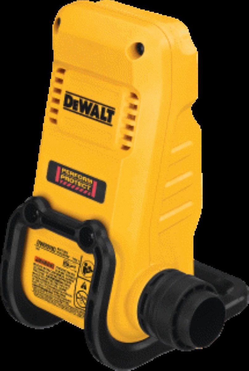 DeWalt Stofafzuigadapter voor Filterreiniging - DWH079D Geel