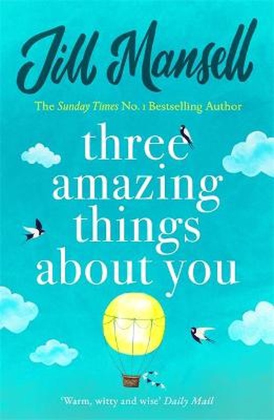 Omslag van Three Amazing Things About You