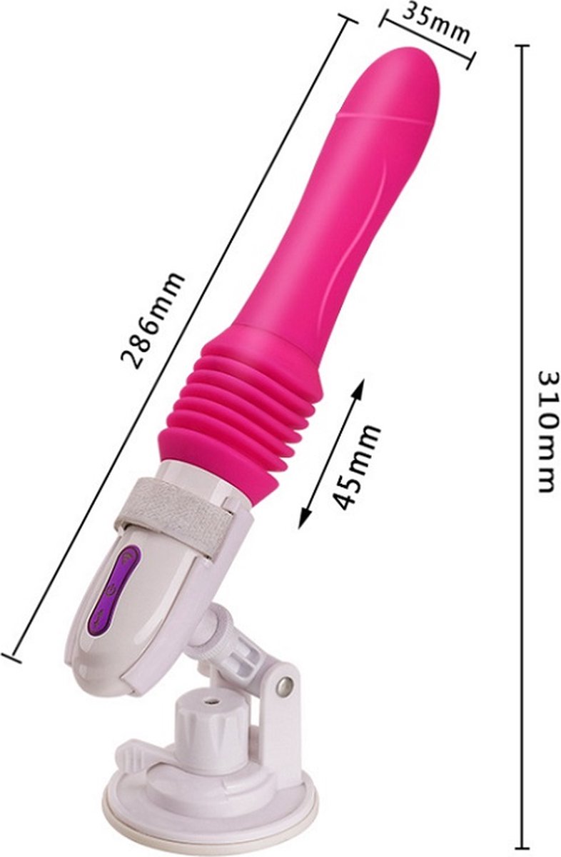 TipsToys Sex Machine voor Vrouwen - Dildo Vibrator Machine afbeelding