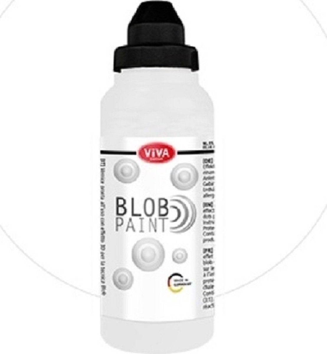 Viva Decor Blob paint (verf) Weiss (wit) fles 280 ml