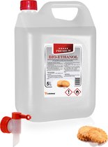 Ladanas® - Bio-Ethanol 5 L + dopkraan - Koekjesgeur - Bioethanol 96,6% - Biobrandstof