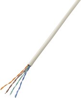 TRU COMPONENTS 1567183 Câble téléphonique JY(ST)Y 4 x 2 x 0,60 mm Grijs 50 m
