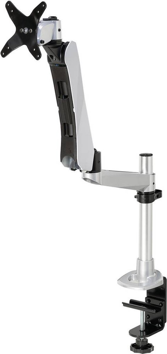 SpeaKa Professional SP-1624784 SuperFlex Monitor-tafelbeugel 1-voudig 25,4 cm (10) - 76,2 cm (30) In hoogte verstelbaar, Kantelbaar, Zwenkbaar, Roteerbaar