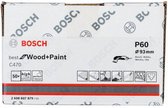 Bosch Accessories Best for Wood 2608607879 Delta schuurpapier Met klittenband, Geperforeerd Korrelgrootte 60 Hoekmaat 93 mm 50 stuk(s)