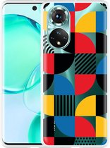 Honor 50 Hoesje Abstract Pattern - Designed by Cazy