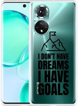 Honor 50 Hoesje Goals are for Men - Designed by Cazy