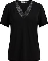 WE Fashion Dames T-shirt met kant