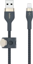 Belkin BOOST CHARGE™ braided  USB-A naar iPhone Lightning - 3m - Blauw