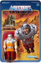 Masters of the Universe ReAction Action Figure Ram Man (Mini Comic) 10 cm