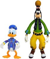 Kingdom Hearts 3 Select Action Figures 2-Pack Goofy & Donald 10 - 18 cm