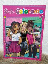 Colorama kleurboek, Barbie met vriendinnen, 45 blz