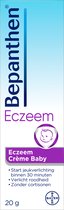 Bepanthen Eczeem Creme - verlicht jeuk en roodheid - mild tot matig atopisch eczeem - ook bij babies - 20 gram