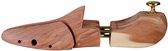 Jago- Schoenspanner van hout, maat 37-38, cederhout en aluminium, met spiraalveer - schoenenrekker, schoenvorm