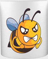 Akyol - Bij Mok met opdruk - bij - bijen liefhebbers - Insecten - 350 ML inhoud