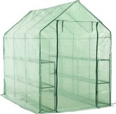 Everest Inloopkas met 12 schappen 143x214x196 cm staal