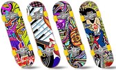 Fingerboard - 4 Stuks - Uitdeelcadeau - Mini Skateboard - Vinger Skateboard