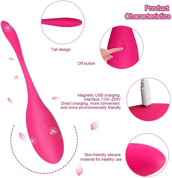 Lovense - Lush 3.0 - Draagbare Vibrator - Vibrerend Ei - Appgestuurd Luxe Vibratie Eitje - Sex Toys voor Vrouwen - Vibrators voor Vrouwen - Sex Toys voor Koppels - Roze