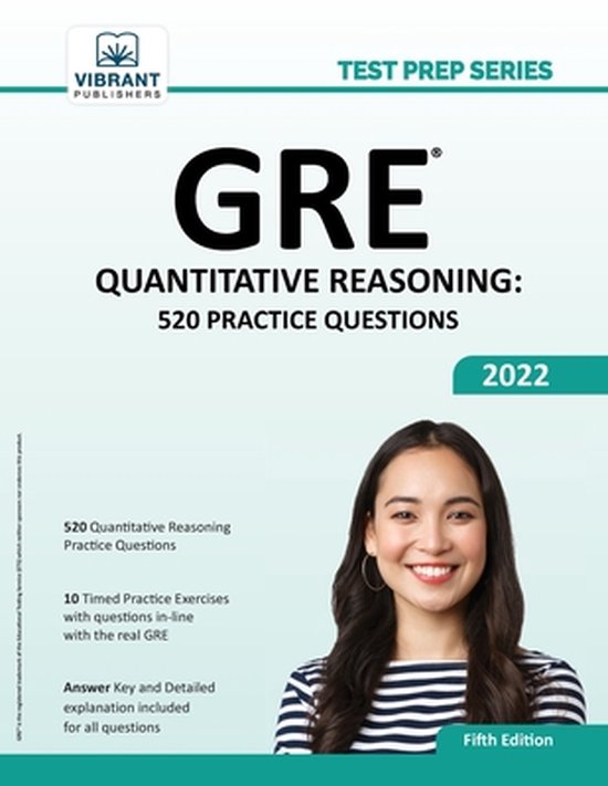 Test Prep- GRE Quantitative Reasoning - cover