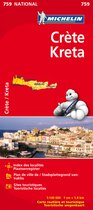 Nationale kaarten Michelin - Michelin Wegenkaart 759 Kreta