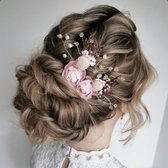 Épingle de mariée LIZA épingle de mariage avec des fleurs - accessoire de cheveux de mariage