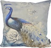 Romantic Peacock / Pauw #2 Kussenhoes | Katoen / Linnen | 45 x 45 cm