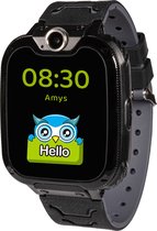 Bol.com AMYS ExtremeWatches Elite - Kinder Smartwatch Nederlandstalig - Met Simkaart - all-in-one Kinder Smartwatch - Zwart aanbieding
