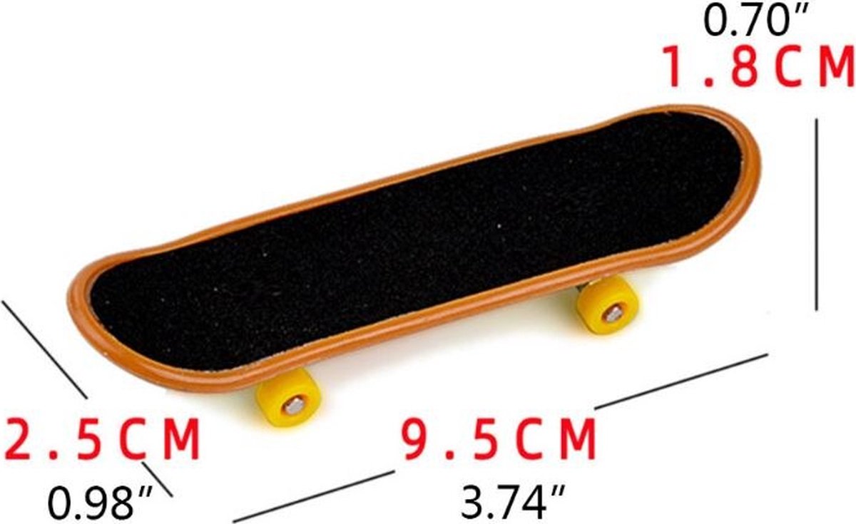 2 Pcs Dedo Mini Skateboard  dedo com ferramentas Pro Fingerboard e  almofada Pu antiderrapante,Jogo interativo skate estilo livre para  treinamento escala dedos, Nanyaciv : : Esporte