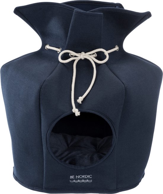 Trixie be nordic hondenmand relax iglo blauw 40x40x56 cm