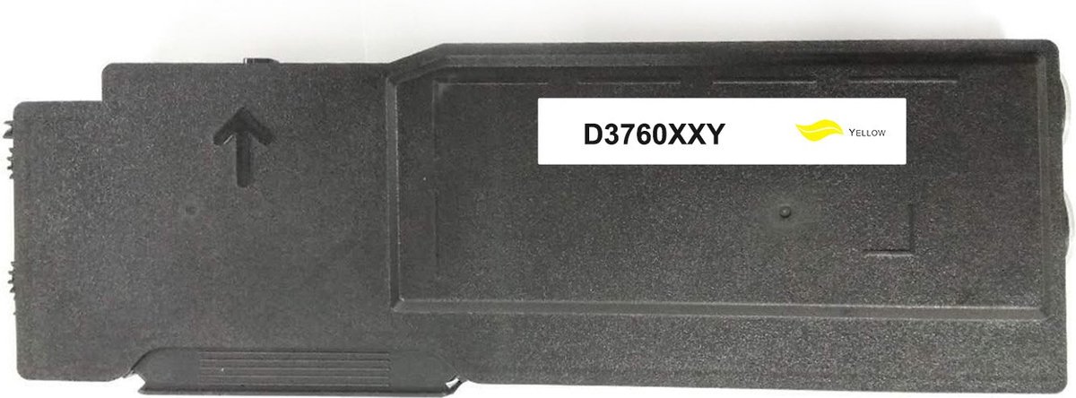 Dell 593-11120 - Toner Geel - 9.000 pagina's - Huismerk Compatible - Geschikt voor Dell Color Laser C3760dn Dell Color Laser C3760dnf Dell Color Laser C3760n Dell Color Laser C3765dnf MFP - D3760XXY alternatief - Dell toner