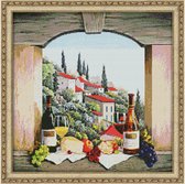 Artibalta Diamond Painting Toscanie  50x50 cm AZ-1106 Vierkante Steentjes