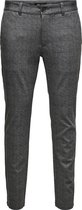 Only & Sons Broek Onsmark Pant Check Gw 1451 Noos 22021451 Phantom Mannen Maat - W36 X L32