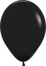Sempertex Ballonnen Fashion Black | 50 stuk | 5 inch | 13cm | Miniballonnen