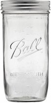 9 Mason Jars Ball  710 ml ( weckpot)