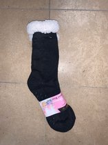 Comfy huissokken - one size - 36-41 - zwart