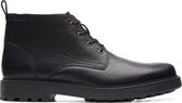 Clarks - Chaussures pour hommes - Chard Mid - G - cuir noir - taille 8