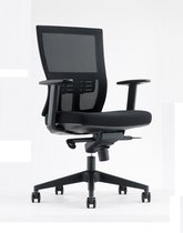 MaxxHome Luxe Mesh Ergonomische Bureaustoel - High-end - Laag - Black