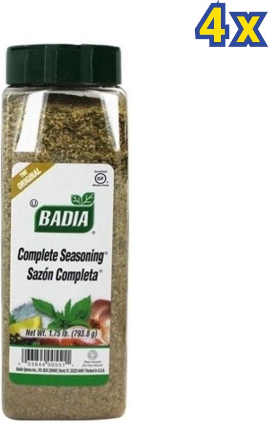 Badia Complete Seasoning 28 oz 1.75 LBS each - Sazon Completa (2 PACK)