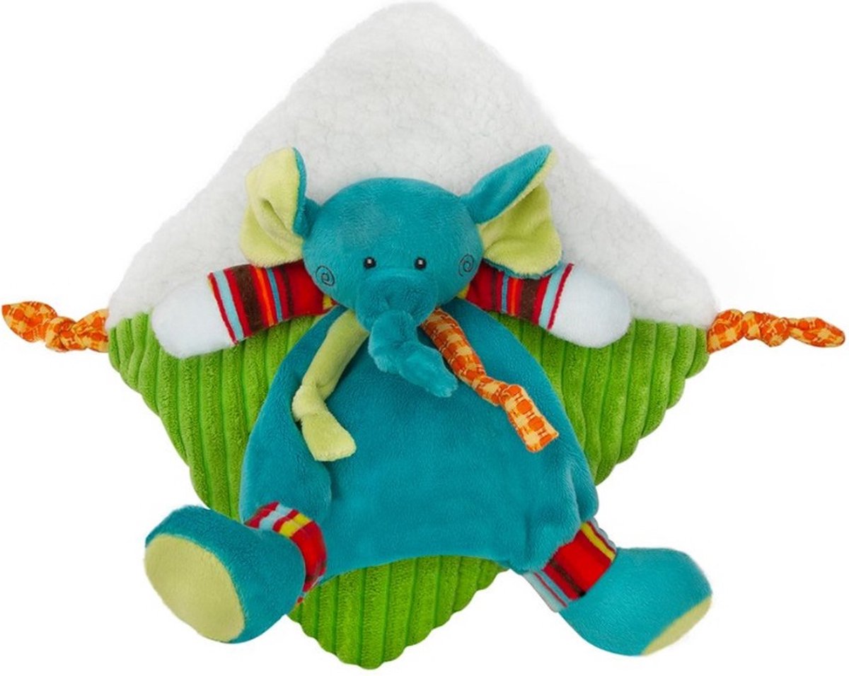 Goedkoopste Sänger - Olifant Rani Knuffeldoek - Kinderkruik