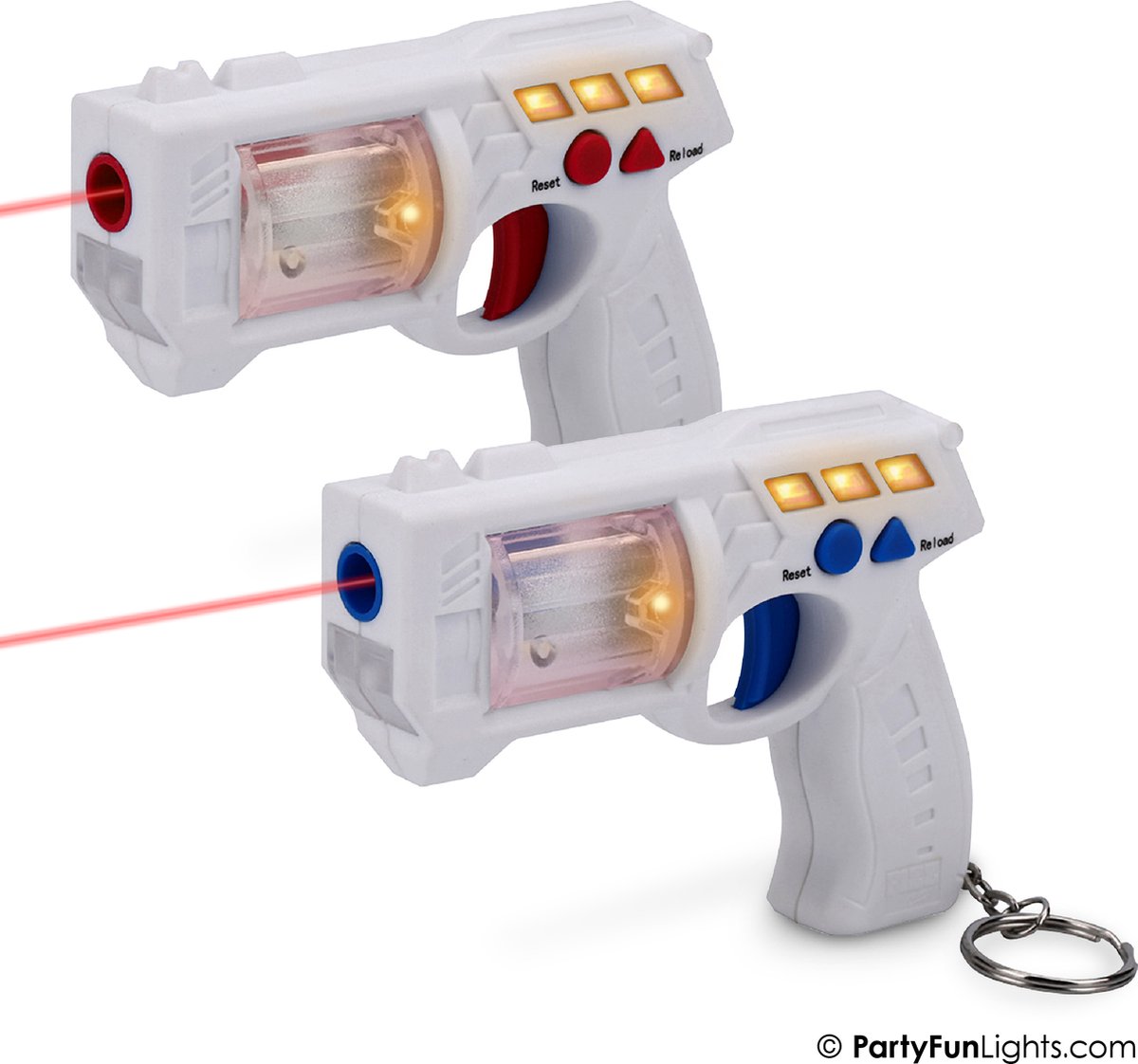 Pistolets laser - set duo - Silvergear