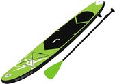 Bol.com XQ Max SUP Board Set - Opblaasbaar - 320x76x15cm - lime aanbieding