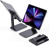 Support de tablette pliable / pliable - Support pour téléphone, iPhone et iPad pour bureau ou table - Rose