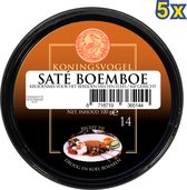 Koningsvogel - Saté Boemboe Kruidenmix - 5x100g