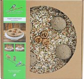 Boon vogelvoedertaart met mezenbollen - afmeting - 29,0 x 29,9 x 7,0 cm - gewicht - 1,237kg