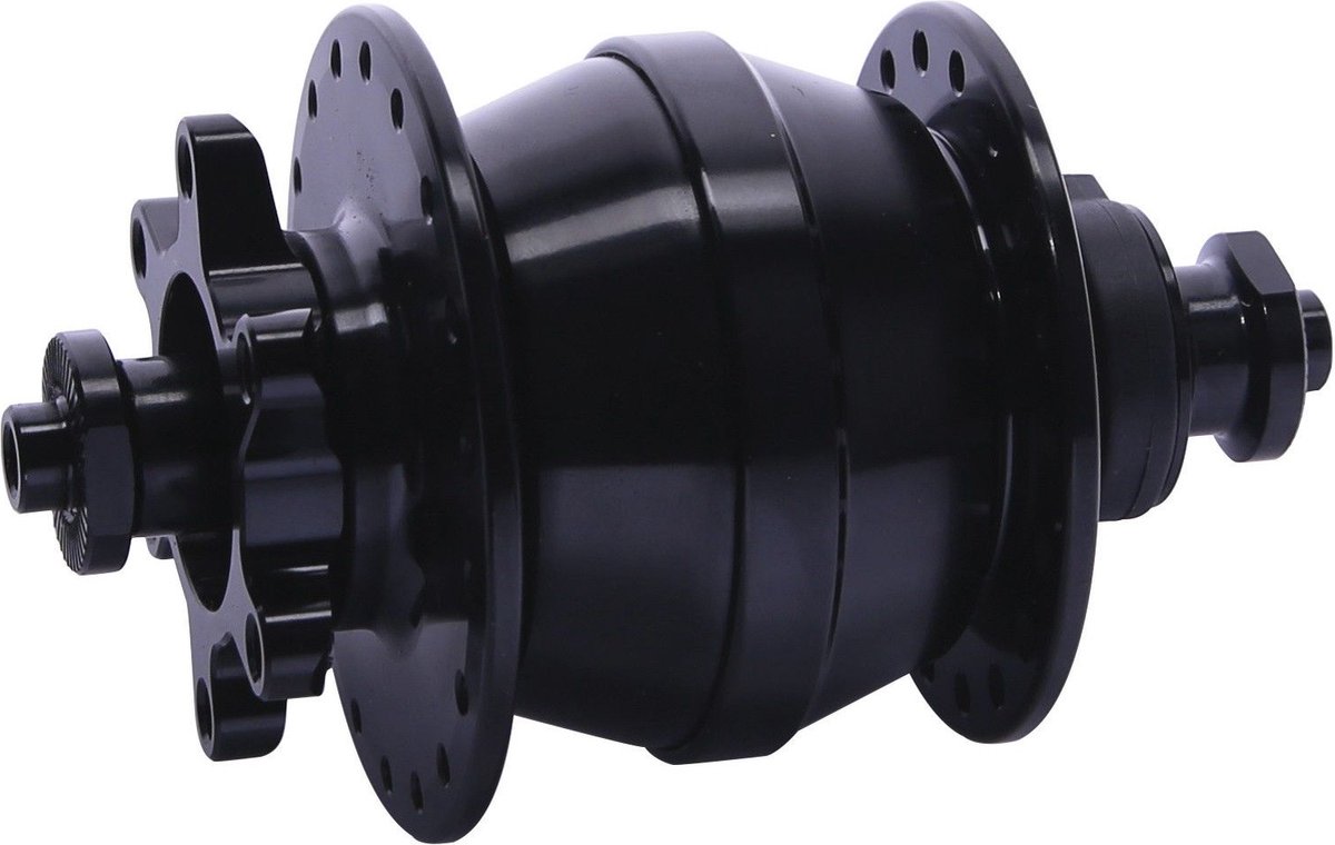 Contec Naafdynamo Powerho 36 Gaats, Zwart